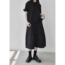Load image into Gallery viewer, Women's Wide-leg Loose Casual Mid-length Trousers
