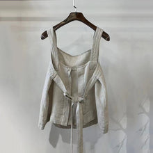 Load image into Gallery viewer, Retro Loose Casual Lace-Up Vest
