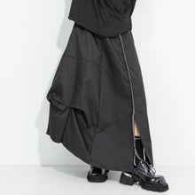 Load image into Gallery viewer, Women's High-waisted Slimming Irregular Slit Maxi Skirt

