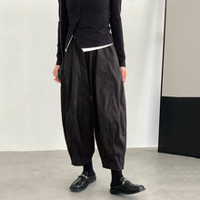 Load image into Gallery viewer, Casual Wide Leg Nine Point Harem Pants
