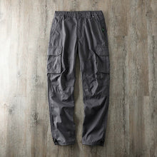Load image into Gallery viewer, Multi-pocket Straight-leg Casual Trousers
