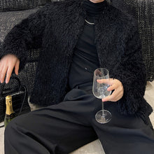 Load image into Gallery viewer, Short Solid Color Loose Cardigan Jacket
