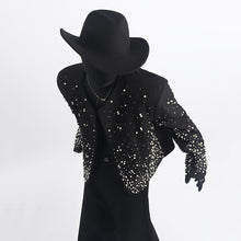 Load image into Gallery viewer, Diamond-studded Pearl Jacket
