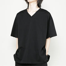 Load image into Gallery viewer, V-neck Casual Drape Loose T-shirt
