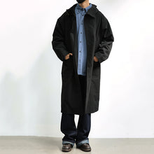 Load image into Gallery viewer, Japanese Retro Hooded Over-the-knee Coat
