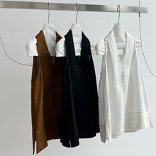 Load image into Gallery viewer, Women's Linen V-Neck Halter Camisole
