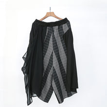 Load image into Gallery viewer, Striped Irregular Wide-leg Pants
