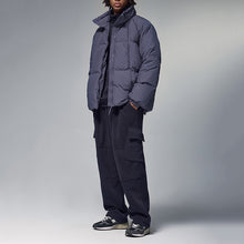 Load image into Gallery viewer, Solid Color High Collar Warm Down Jacket
