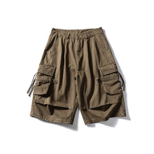 Load image into Gallery viewer, Large Pocket Cropped Casual Pants
