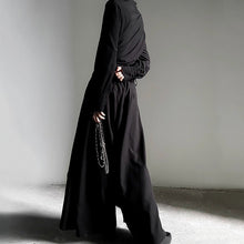 Load image into Gallery viewer, Retro Irregular Drape Wide-leg Trousers
