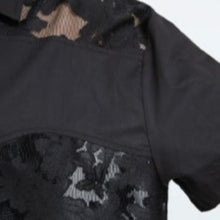 Load image into Gallery viewer, Women Irregular Lace Patchwork Loose Casual T-shirt
