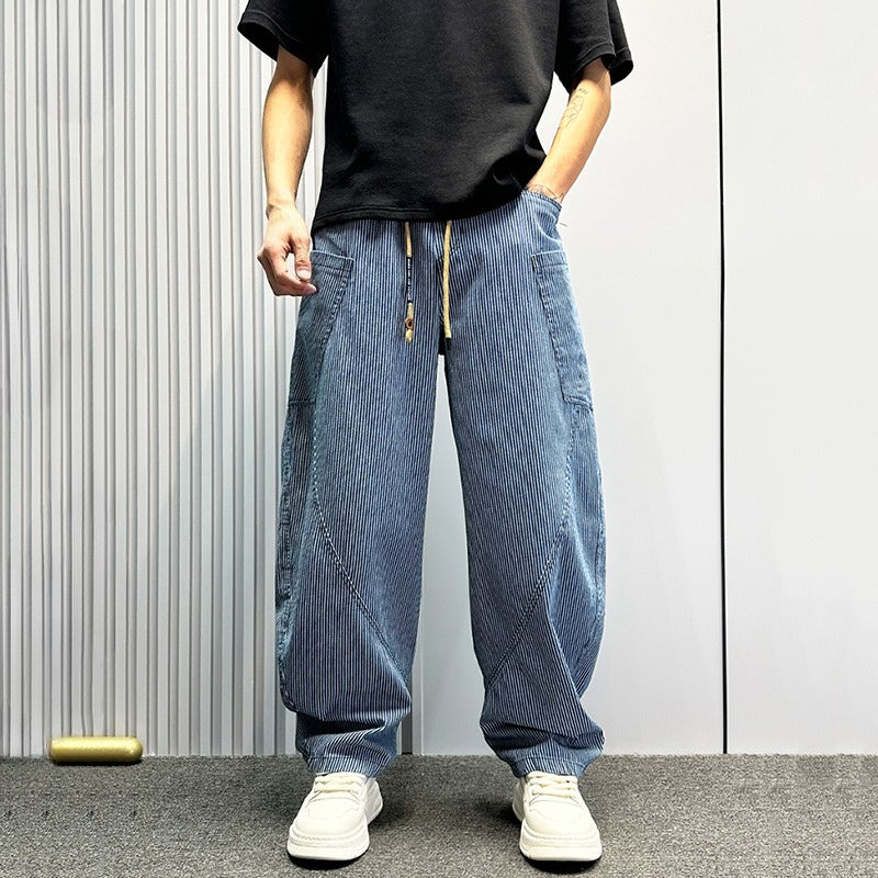 American Striped Willow Leaf Scimitar Jeans
