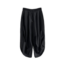 Load image into Gallery viewer, Draped Cropped Pleated Cropped Trousers
