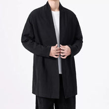 Load image into Gallery viewer, Retro Mid-length Zen-style Coat
