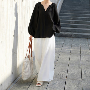 Pullover Loose Cover-up Shirt