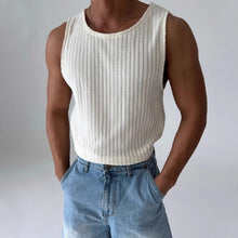 Load image into Gallery viewer, American Stretch Textured Sleeveless T-shirt
