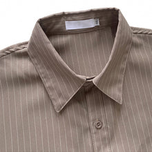 Load image into Gallery viewer, Loose Long-sleeved Casual Striped Shirt
