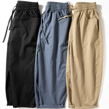 Load image into Gallery viewer, Casual Lightweight Cropped Wide-leg Pants
