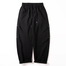 Load image into Gallery viewer, Curved Blade Retro Wide-Leg Casual Straight-Leg Pants
