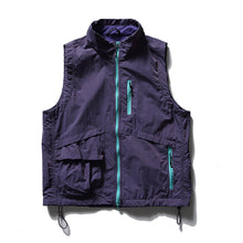 Load image into Gallery viewer, Outdoor Bright-Colored Quick-Drying Stand-Collar Vest
