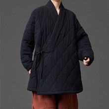 Load image into Gallery viewer, Women’s Cross-collar Loose Quilted Coat
