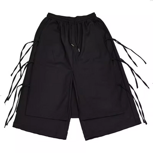 Cropped Culottes Wide Leg Casual Pants