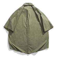 Load image into Gallery viewer, Japanese Retro Pure Cotton Loose Buttoned Shirt
