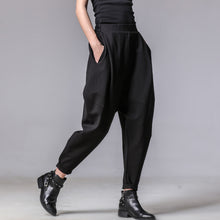 Load image into Gallery viewer, Wrinkled Banana Harem Pants
