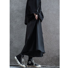 Load image into Gallery viewer, Dark Wide Leg Ninja Retro Culottes
