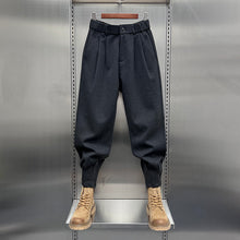 Load image into Gallery viewer, Winter Zippered Woolen Casual Trousers
