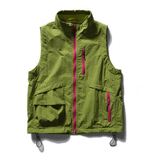 Load image into Gallery viewer, Outdoor Bright-Colored Quick-Drying Stand-Collar Vest
