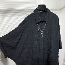 Load image into Gallery viewer, Summer Asymmetric Loose Half Sleeve Shirt
