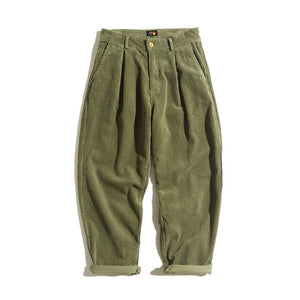 Corduroy Wide-leg Pants