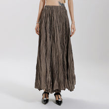 Load image into Gallery viewer, Irregular A-line Pleated Skirt
