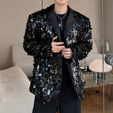 Load image into Gallery viewer, Stage Performance Sequin Design Blazer
