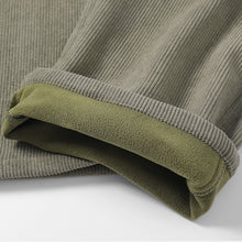 Load image into Gallery viewer, Warm Corduroy Straight-leg Trousers
