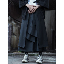 Load image into Gallery viewer, Dark Wide Leg Ninja Retro Culottes
