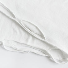 Load image into Gallery viewer, Ripped Hem Solid Long-sleeved T-shirt
