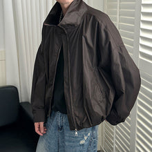 Load image into Gallery viewer, American Stand-up Collar Loose Jacket
