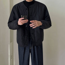 Load image into Gallery viewer, Japanese Loose Collarless Cotton Jacket
