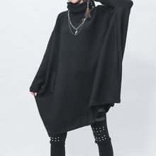 Load image into Gallery viewer, High-neck Pullover Mid-length Sweater
