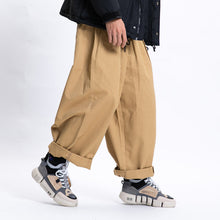 Load image into Gallery viewer, Solid Color Wide Leg Casual Pants
