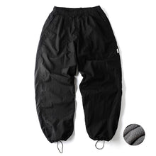Load image into Gallery viewer, Japanese Waterproof Breathable Loose Fleece Lined Casual Pants
