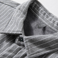 Load image into Gallery viewer, Striped Retro Slim Fit Casual Shirt Top
