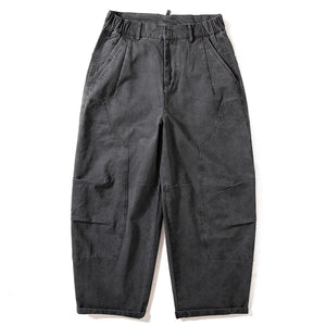 Retro Loose Straight Wide-leg Casual Pants