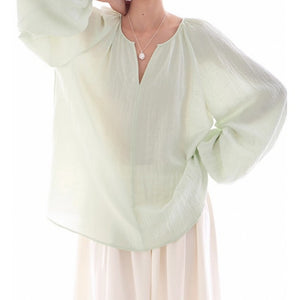 Pullover Loose Cover-up Shirt