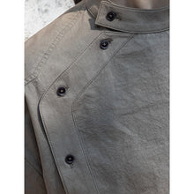 Load image into Gallery viewer, Vintage Stand Collar Loose Shirt
