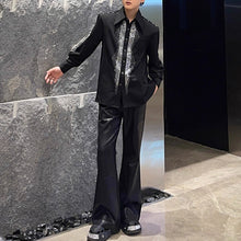 Load image into Gallery viewer, Loose-fitting Diamond-studded Shoulder Shirt
