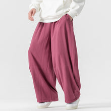 Load image into Gallery viewer, Retro Linen Wide-leg Lantern Pants
