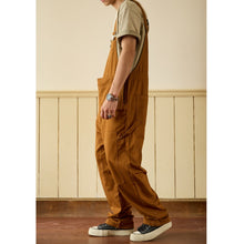 Load image into Gallery viewer, Retro Loose-Fit Multi-Pocket Workwear Cargo Overalls
